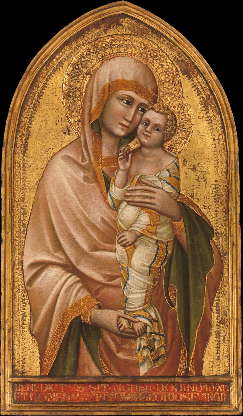 Virgen con el Niño - Guariento di Arpo