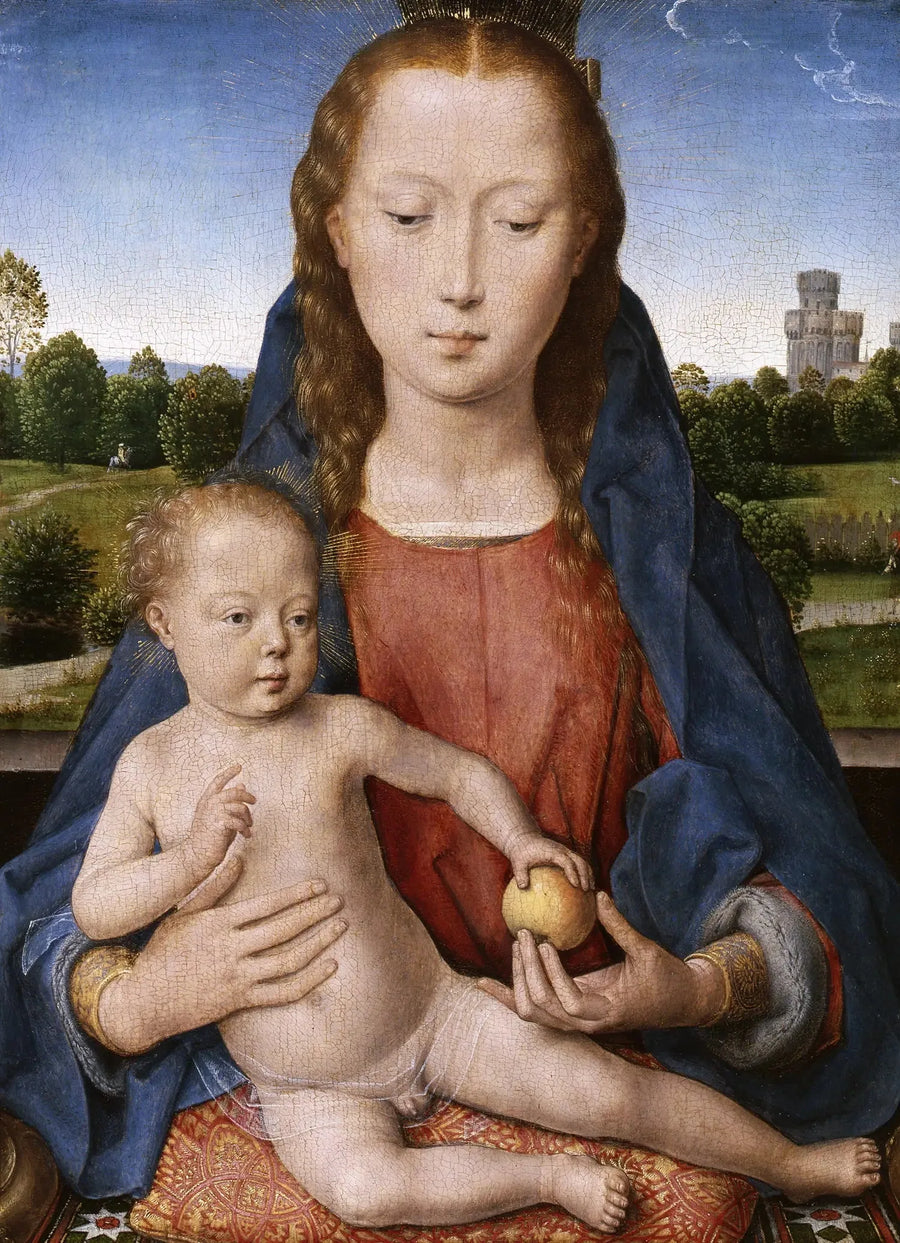 Virgen con el Niño - Hans Memling