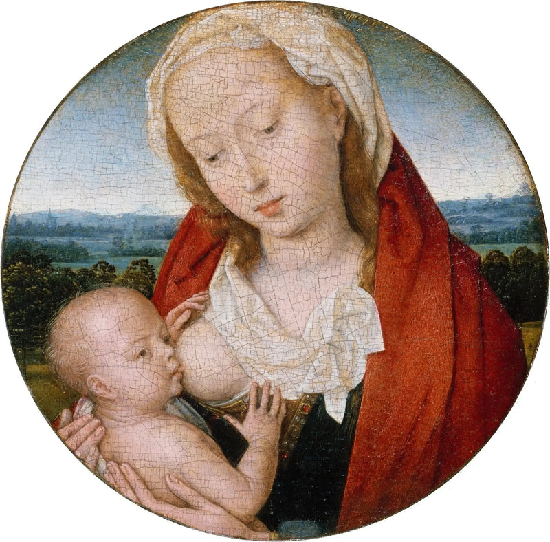Virgen con el Niño - Hans Memling