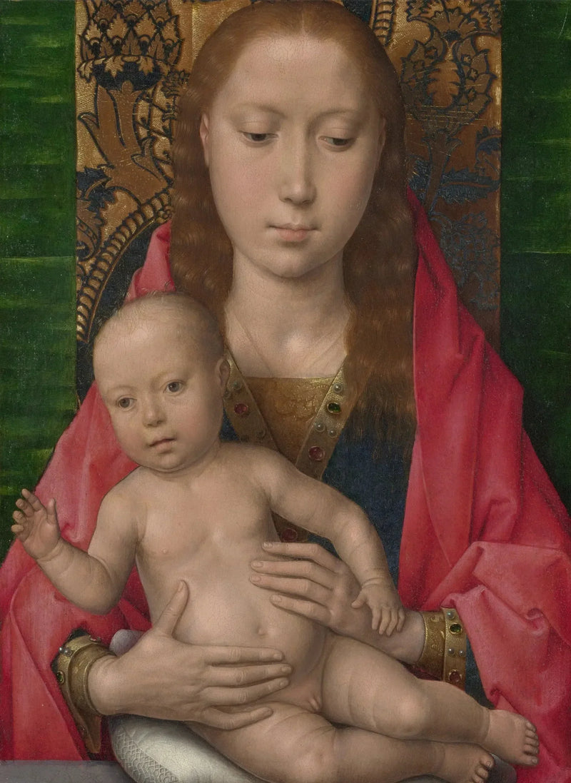 Virgen con el Niño - Hans Memling