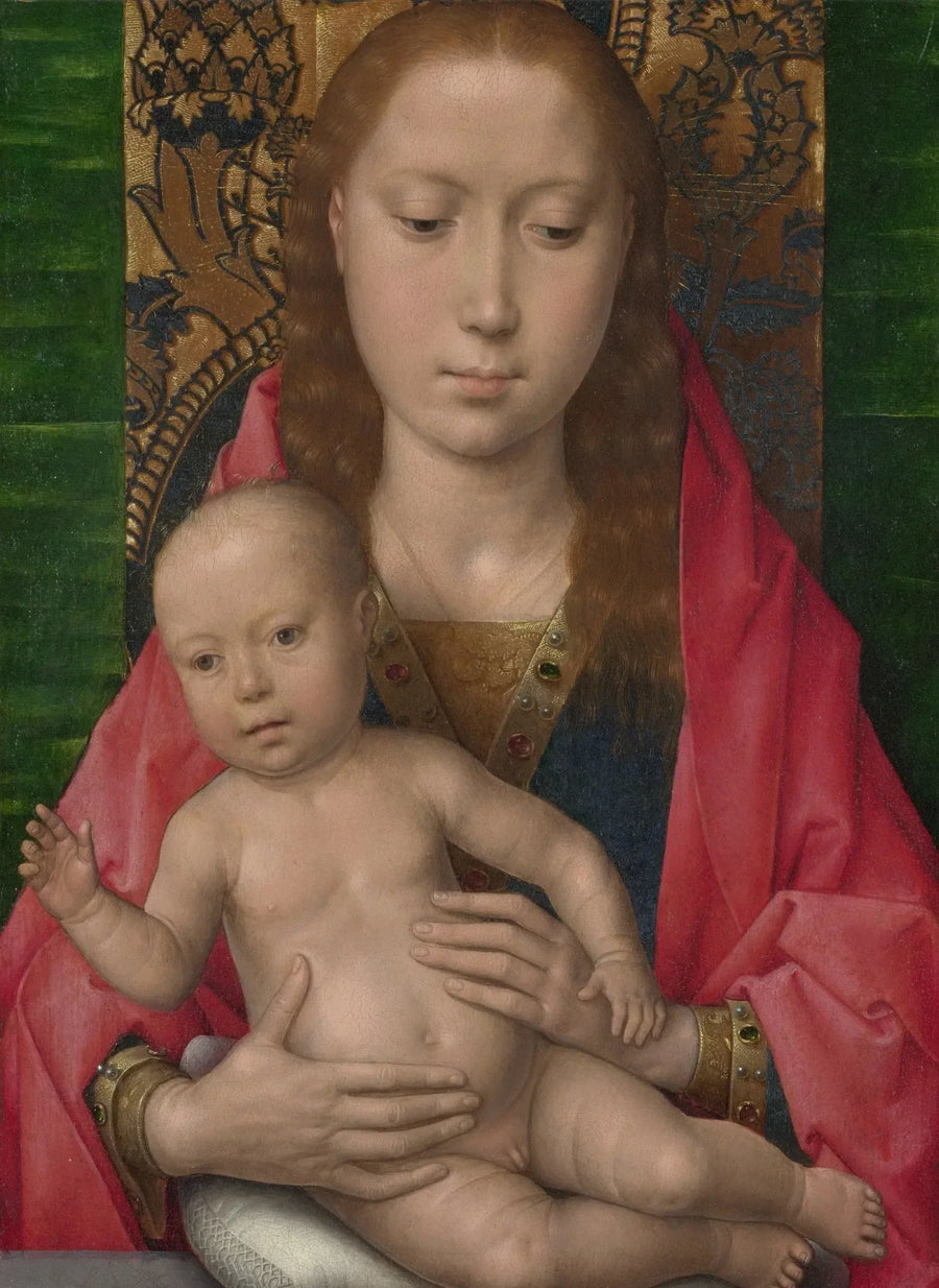 Virgen con el Niño - Hans Memling