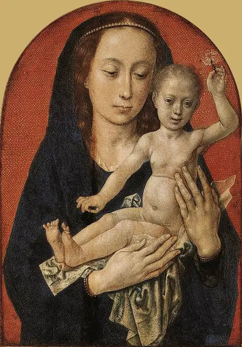 Virgen con el Niño - Hugo van der Goes