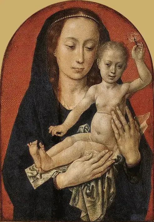Virgen con el Niño - Hugo van der Goes