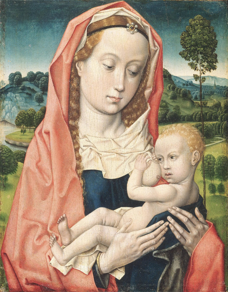 Virgen con el Niño - Hugo van der Goes
