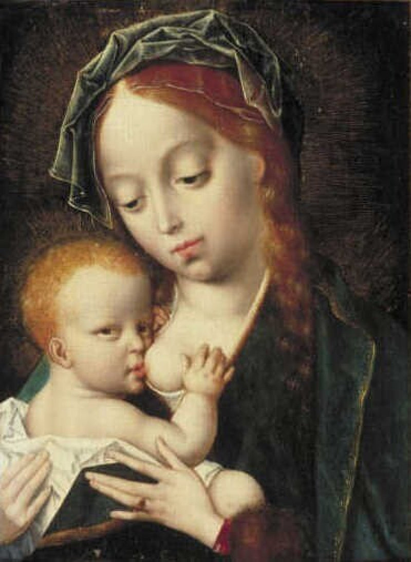 Virgen con el Niño - Joos van Cleve