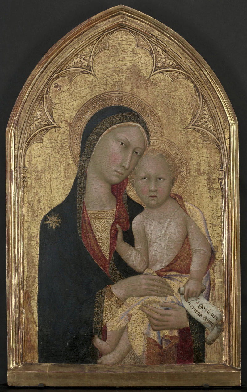Virgen con el Niño - Lippo Memmi