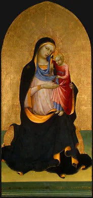 Virgen con el Niño - Lorenzo Monaco