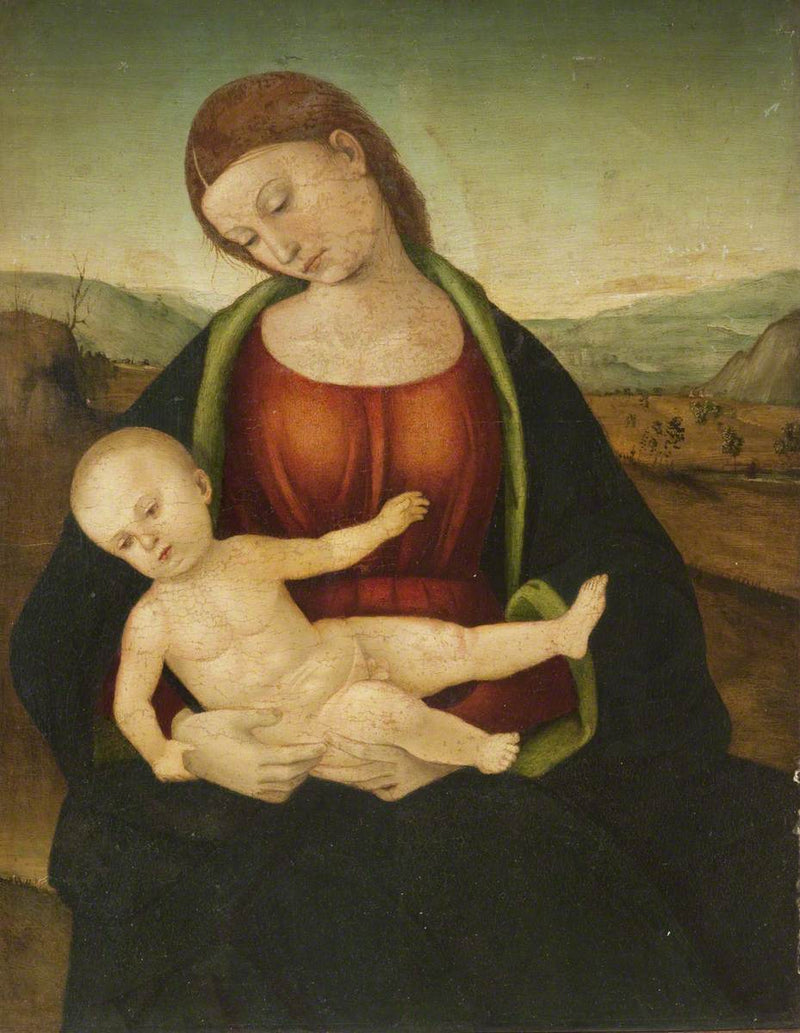 Virgen con el Niño - Luca Signorelli