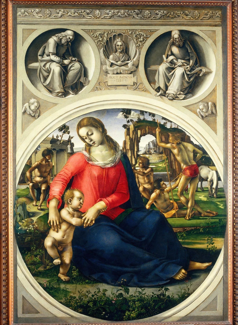 Virgen con el niño - Luca Signorelli