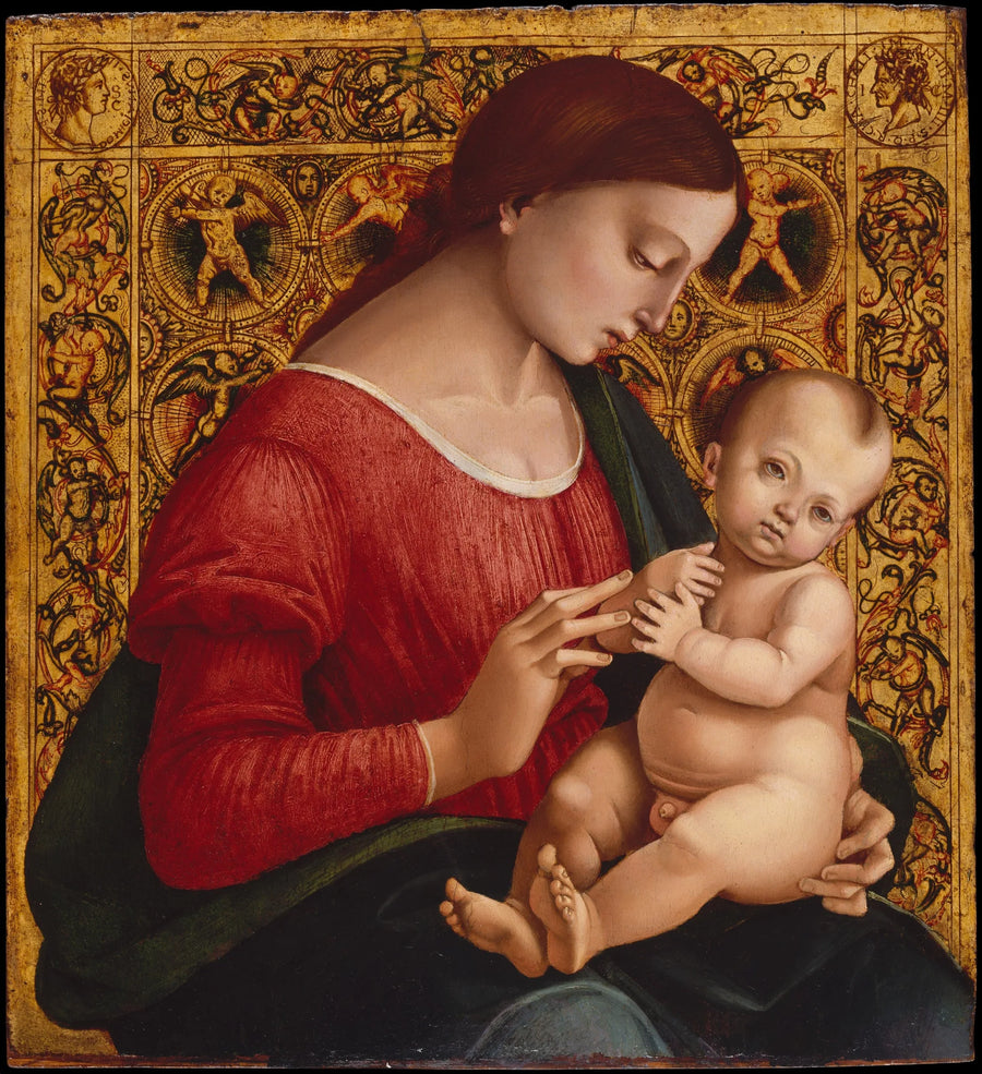 Virgen con el Niño - Luca Signorelli