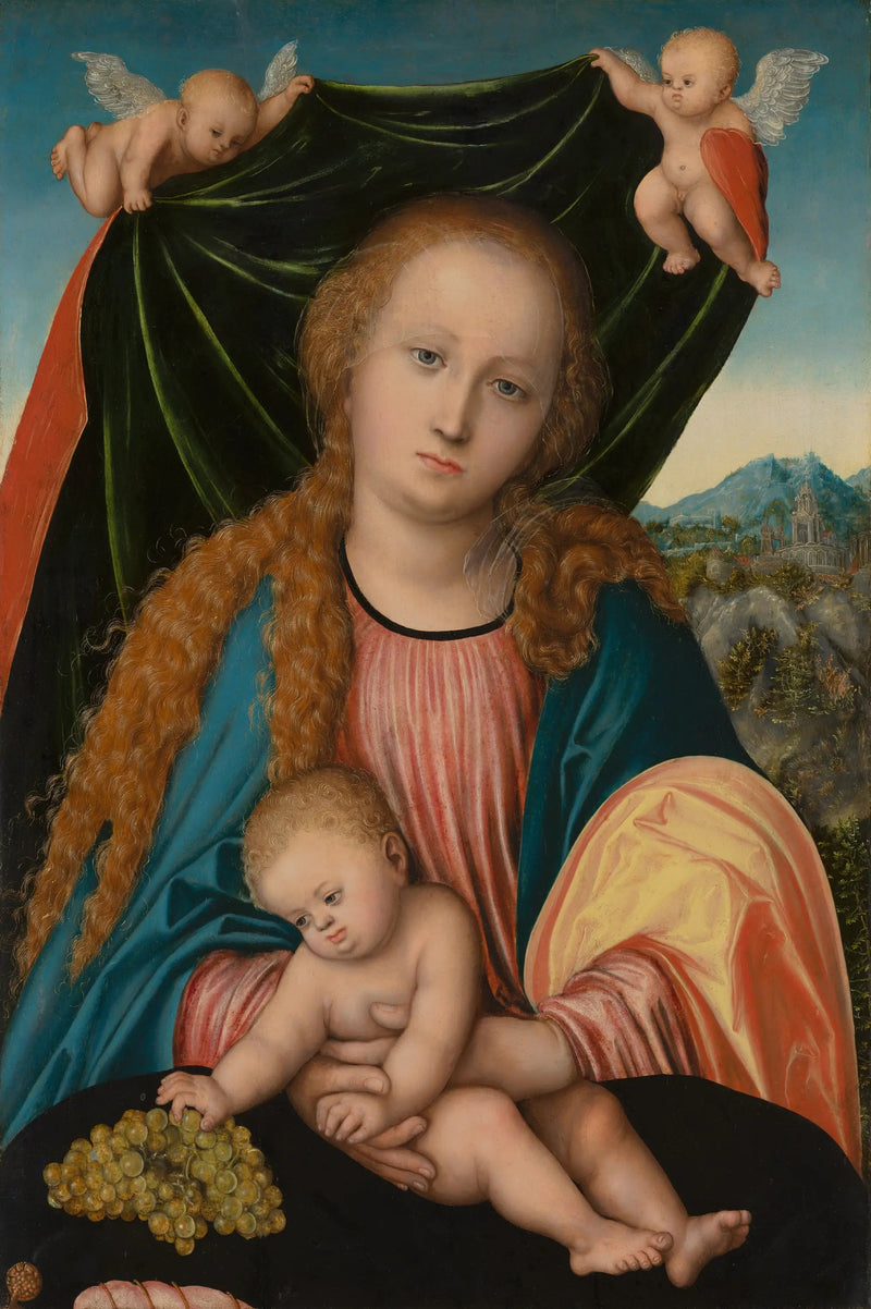 Virgen con el Niño - Lucas Cranach el Viejo