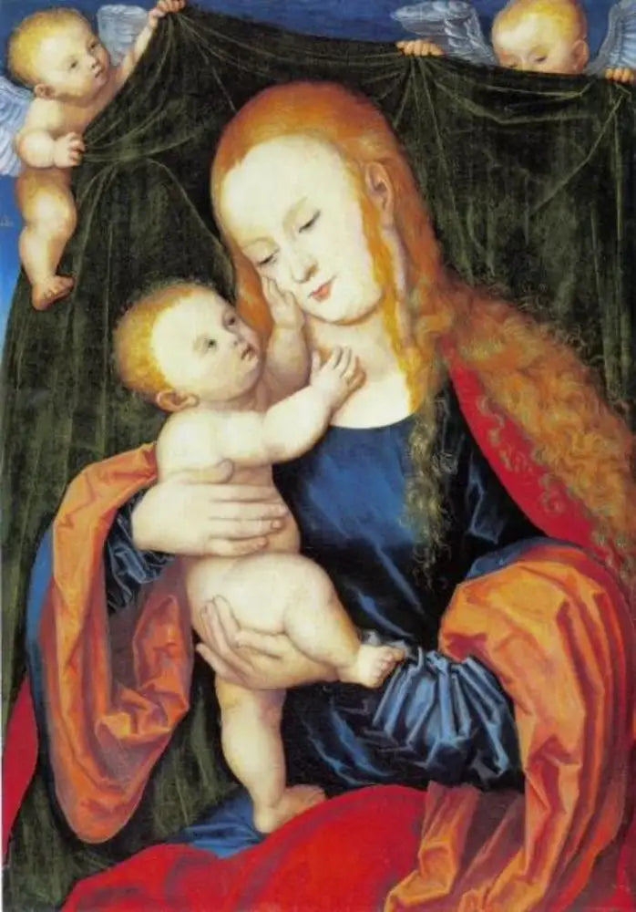 Virgen con el Niño - Lucas Cranach el Viejo