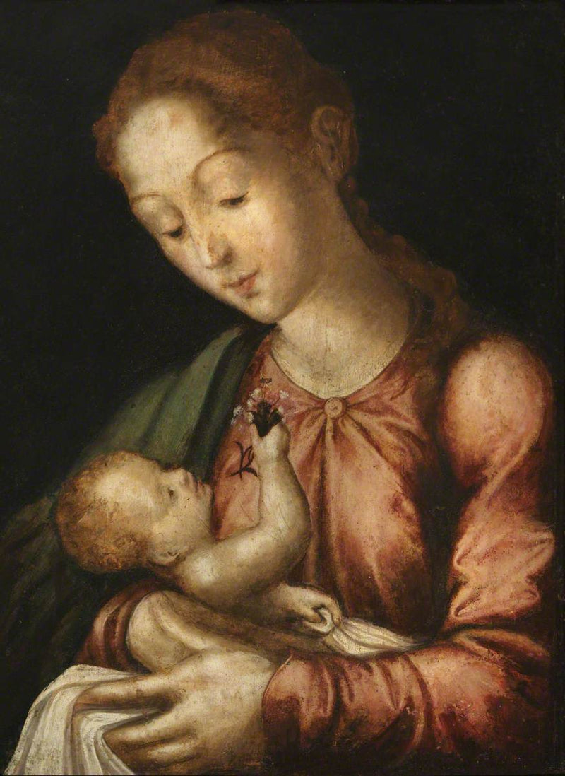 Virgen con el Niño - Luis de Morales
