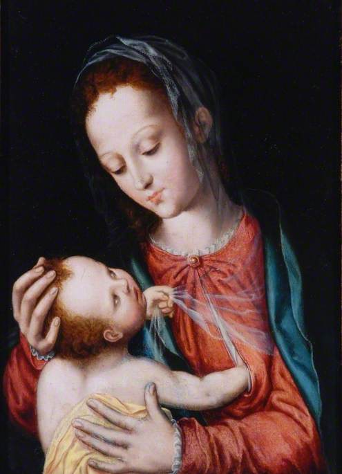 Virgen con el Niño - Luis de Morales