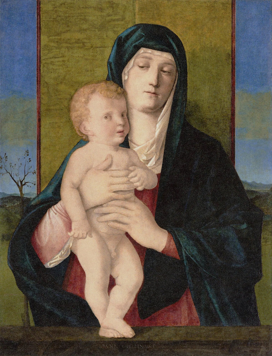 Virgen con el Niño (Madonna Corsini) - Giovanni Bellini