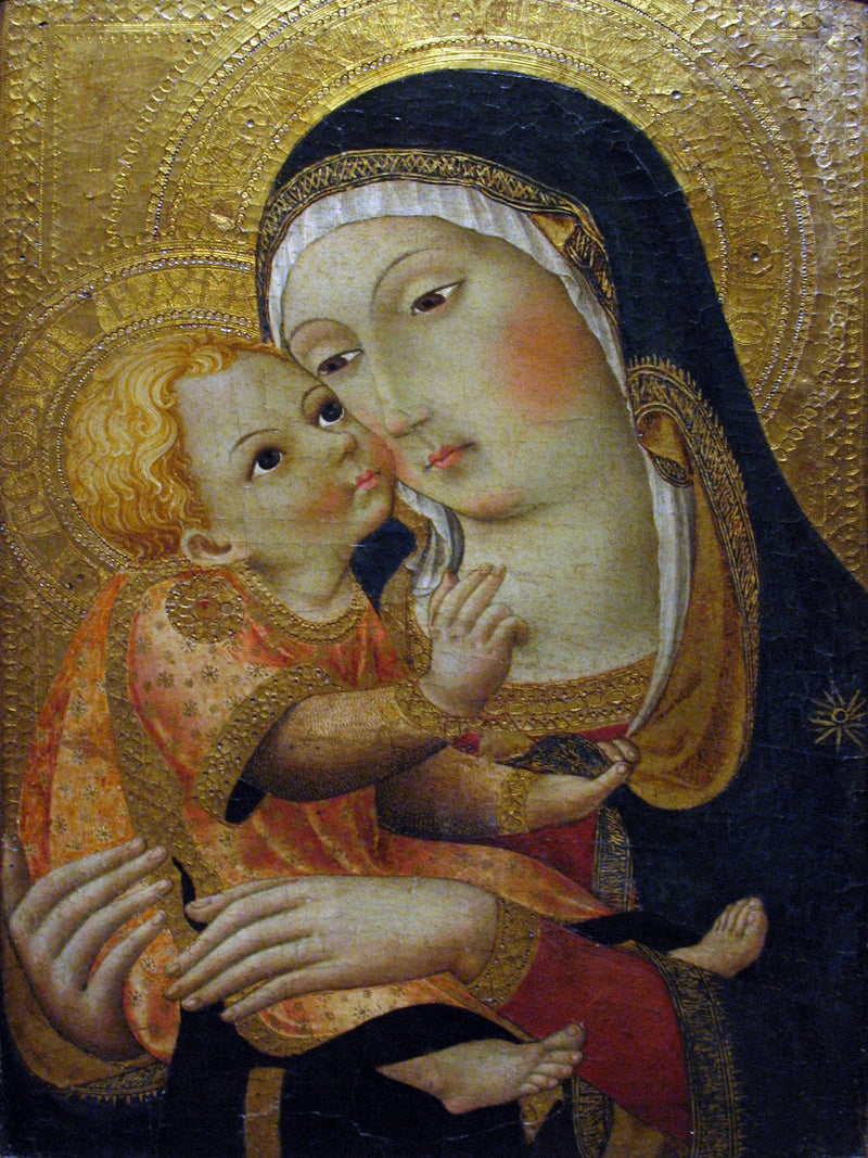 Virgen con Niño - Maestro de la Osservanza
