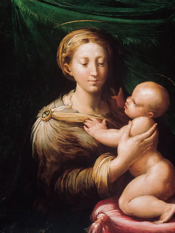 Virgen con el Niño - Parmigianino