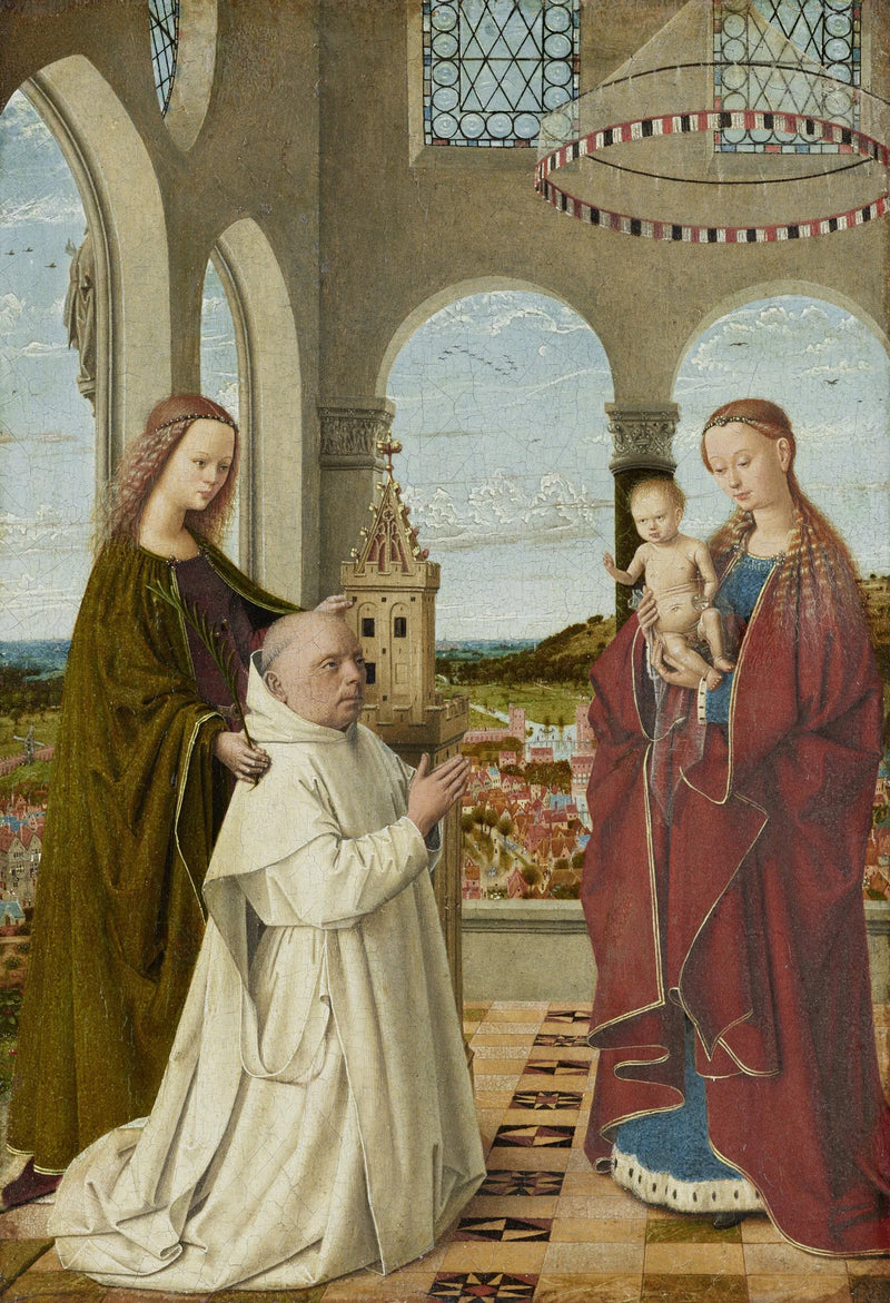 Virgen con el Niño - Petrus Christus