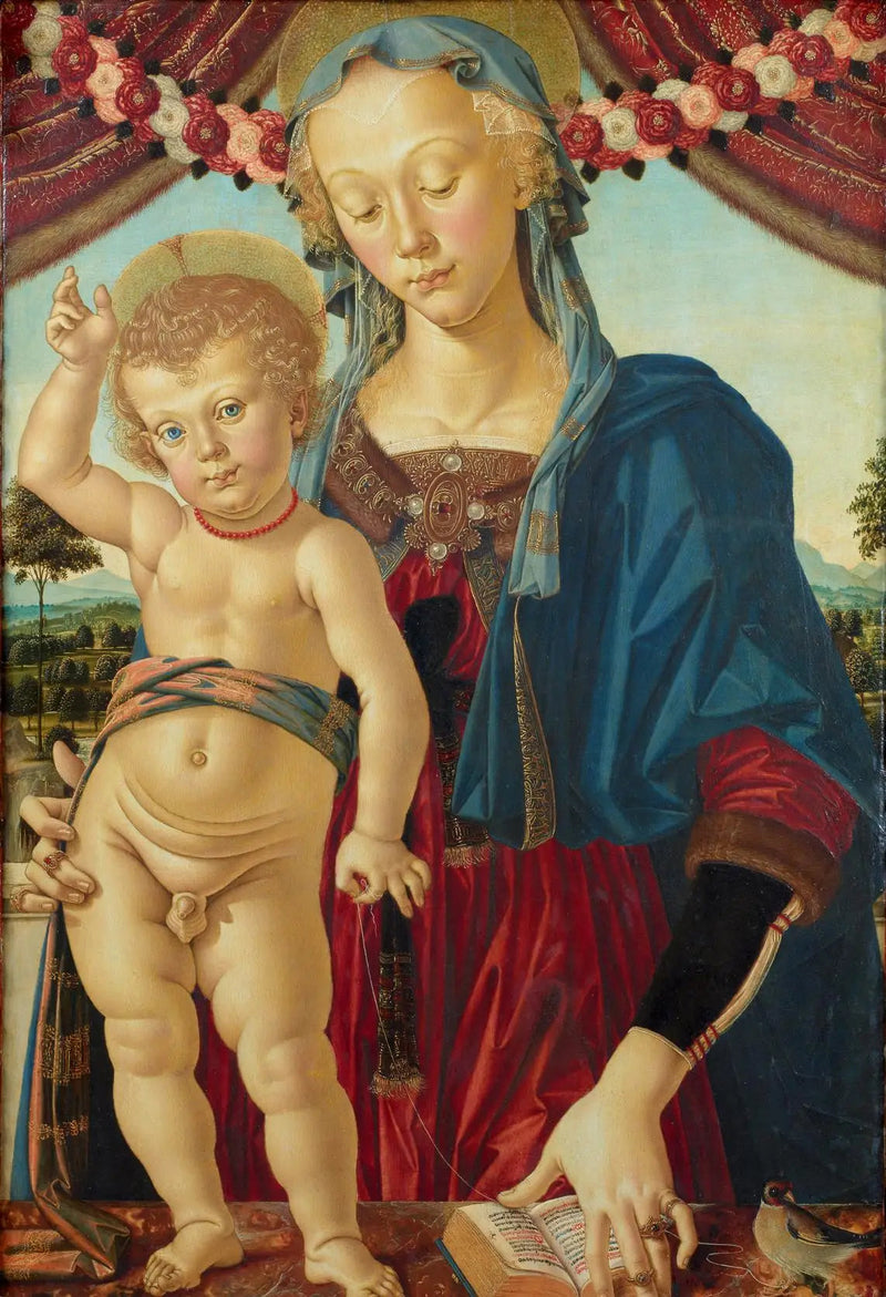 Virgen con el Niño - Pietro Perugino