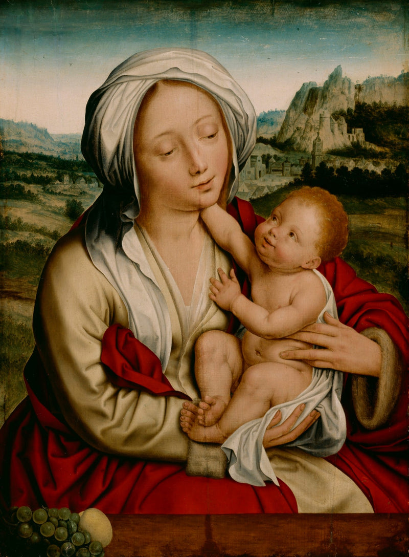 Virgen con el Niño - Quentin Metsys