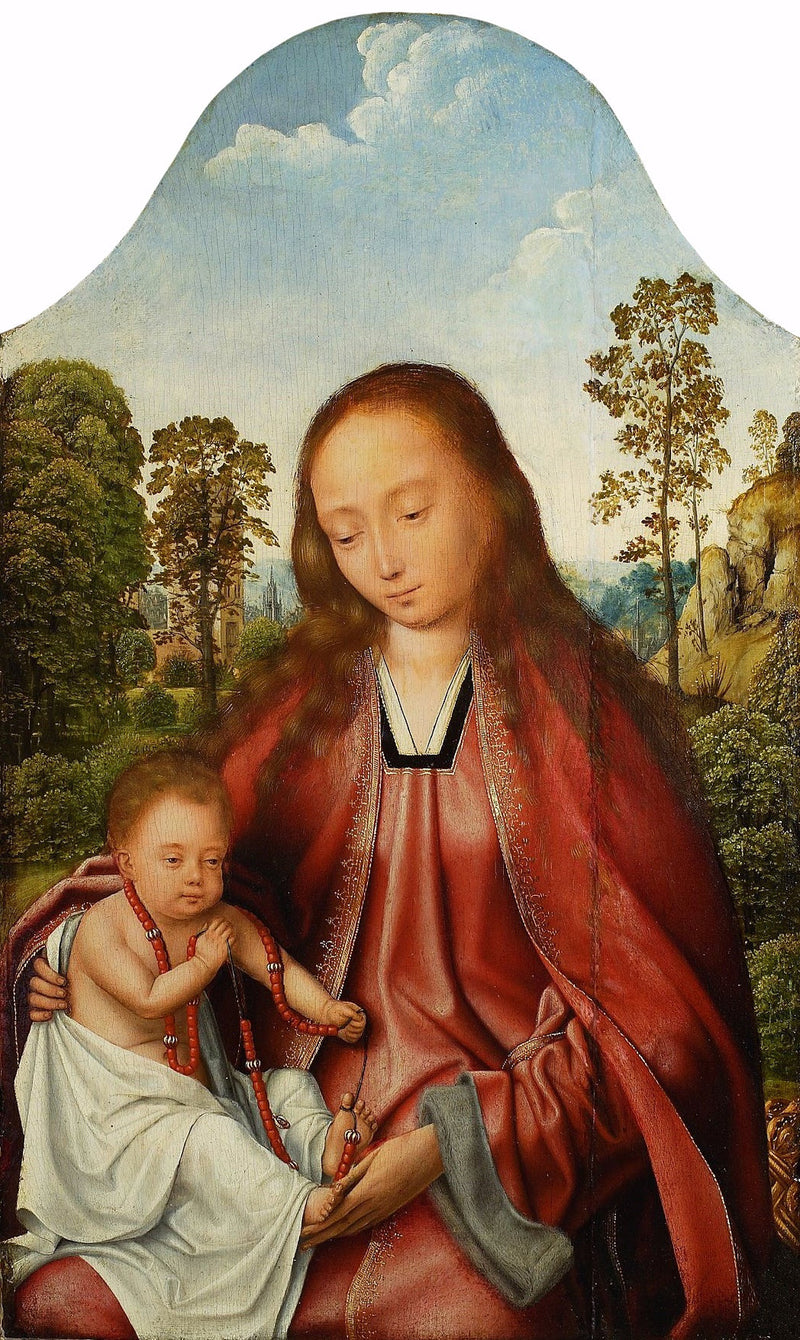Virgen con el Niño - Quentin Metsys