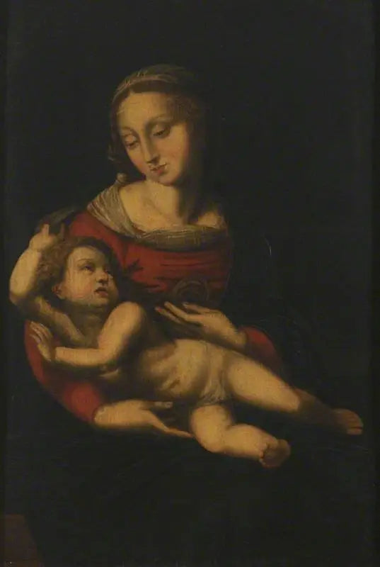 Virgen con el Niño - Rafael Sanzio