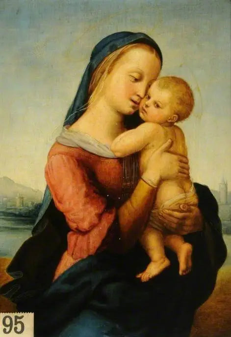 Virgen con el Niño - Rafael Sanzio