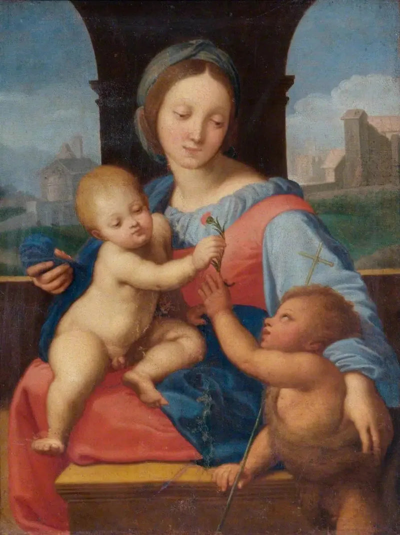 Virgen con el Niño - Rafael Sanzio