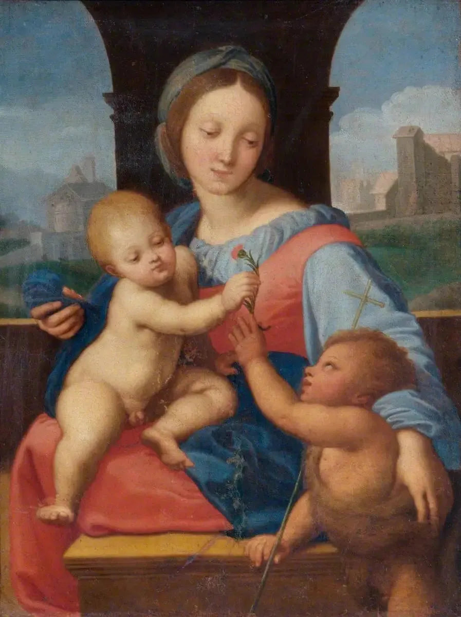 Virgen con el Niño - Rafael Sanzio