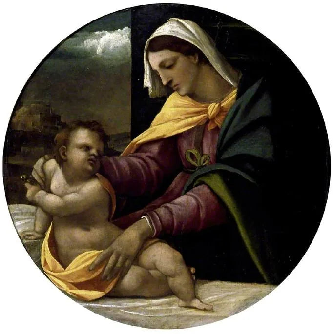 Virgen con el Niño - Sebastiano del Piombo