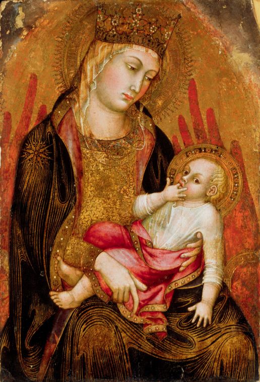 Virgen con el Niño - Taddeo di Bartolo