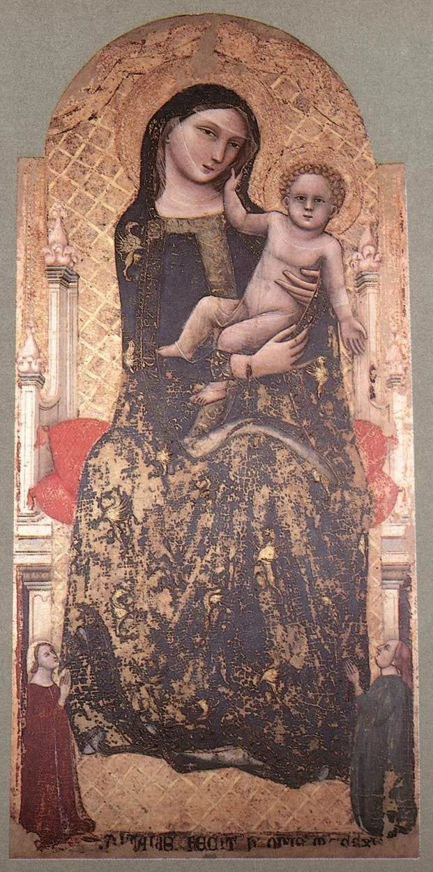 Virgen con el Niño - Vitale da Bologna