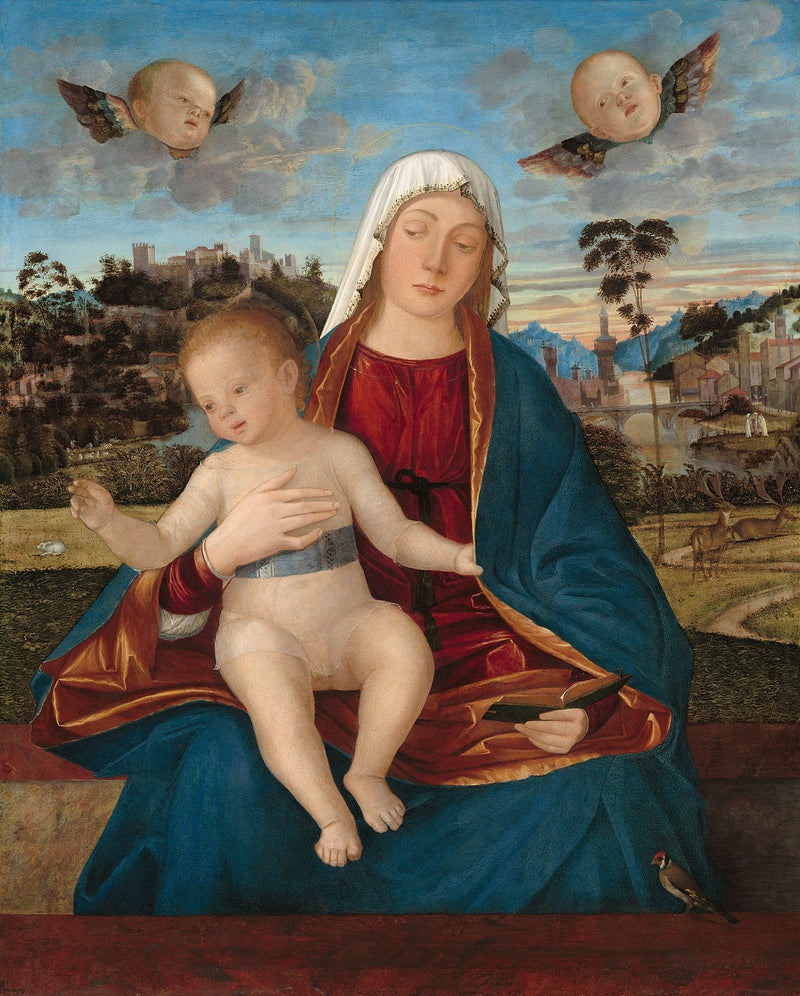 Virgen con el Niño - Vittore Carpaccio