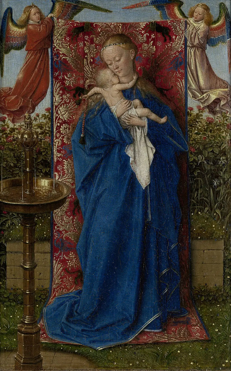 Virgen de la fuente - Jan van Eyck