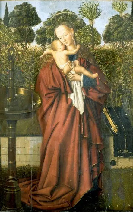 Virgen de la fuente - Jan van Eyck