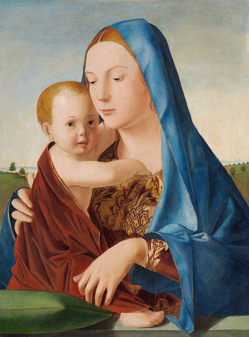 Virgen con el Niño - Antonello de Messina