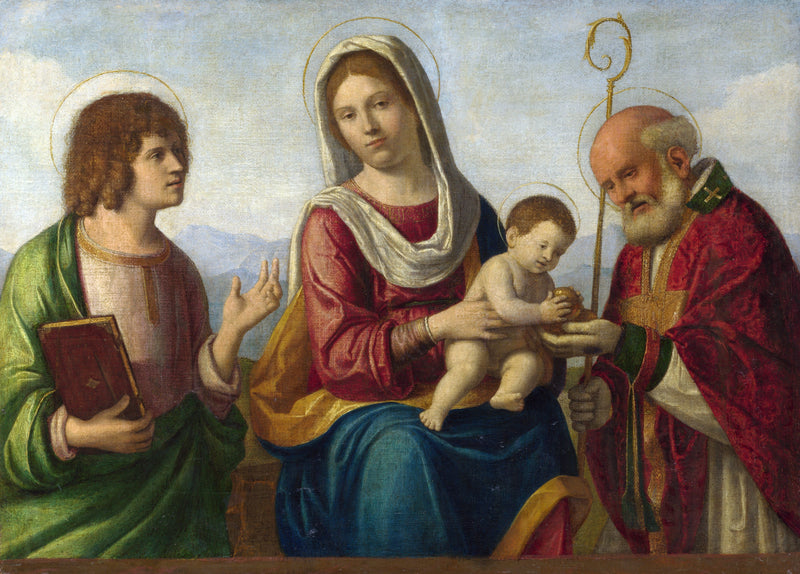 Virgen con el Niño y santos - Cima da Conegliano