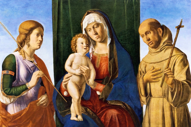 Virgen con el Niño y santos - Cima da Conegliano