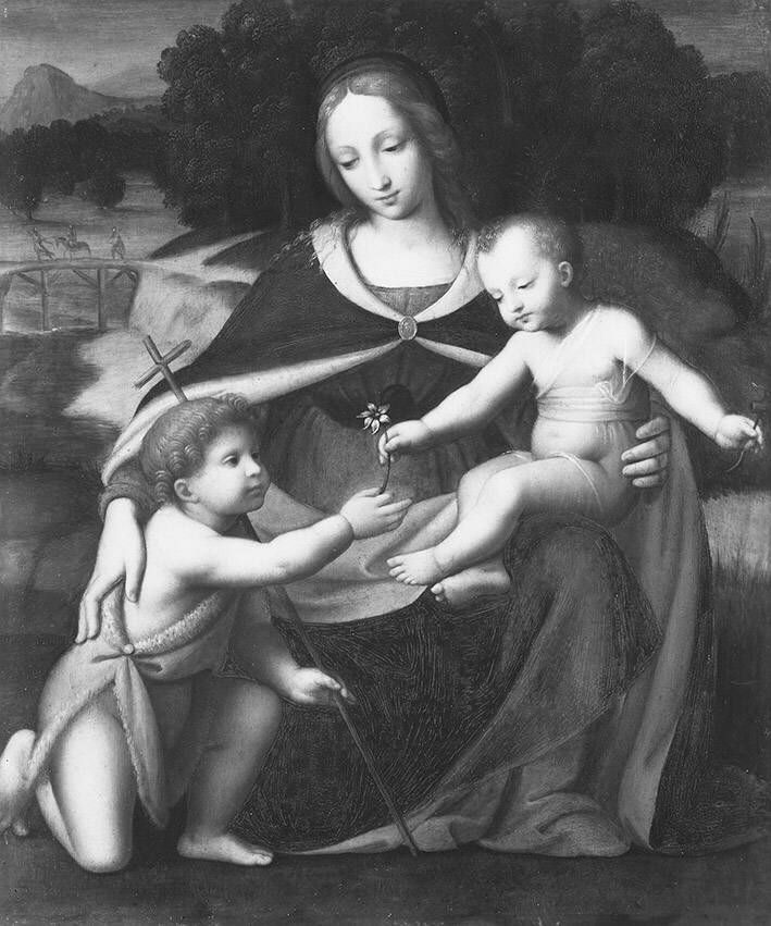 Vierge à l’Enfant avec saint Jean - Bernardino Luini - Alpha Reproduction