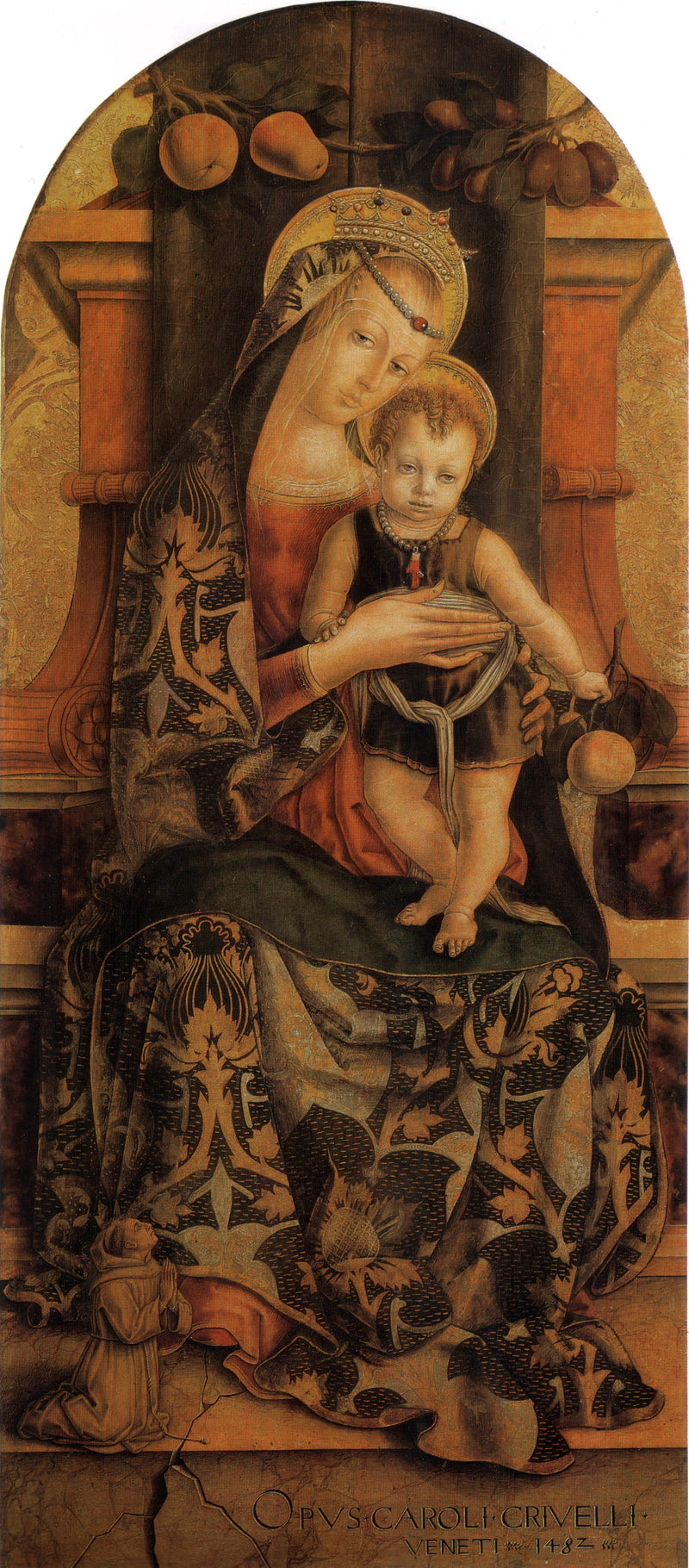 Virgen con el Niño - Carlo Crivelli