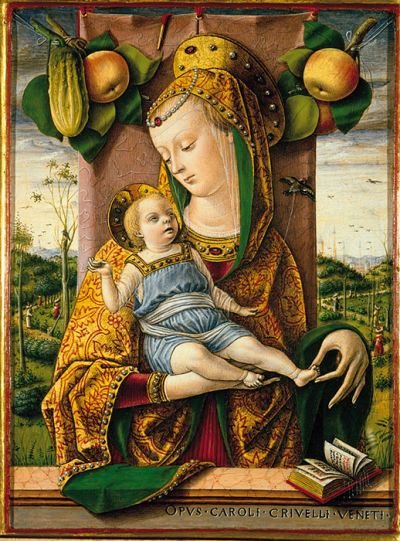 Virgen con el Niño - Carlo Crivelli