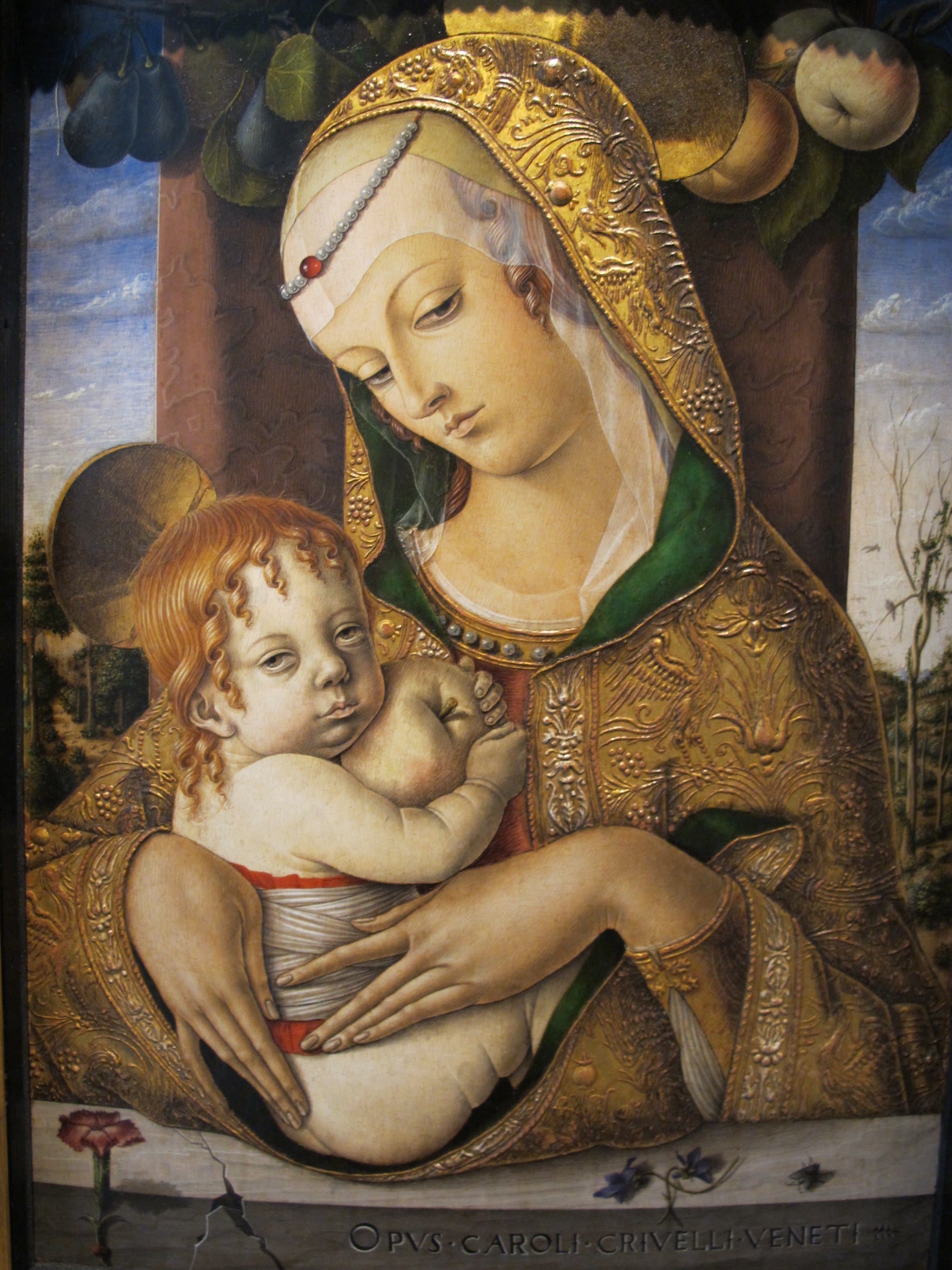 Vierge à l’Enfant - Carlo Crivelli - Alpha Reproduction