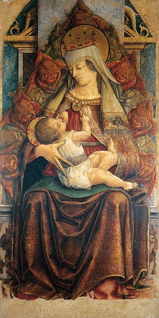 Virgen con el Niño - Carlo Crivelli