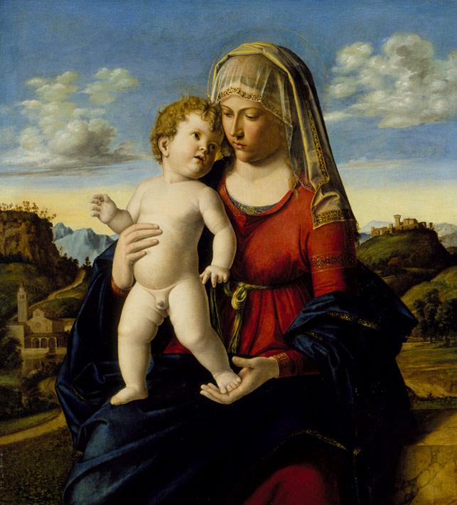 Virgen con el Niño. - Cima da Conegliano