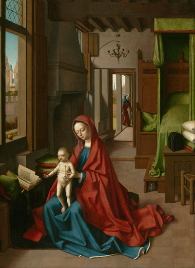 Vierge à l’Enfant dans un intérieur domestique - Petrus Christus - Alpha Reproduction