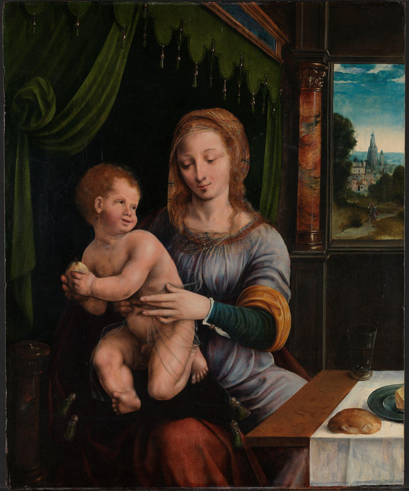 Virgen con el Niño - Joos van Cleve