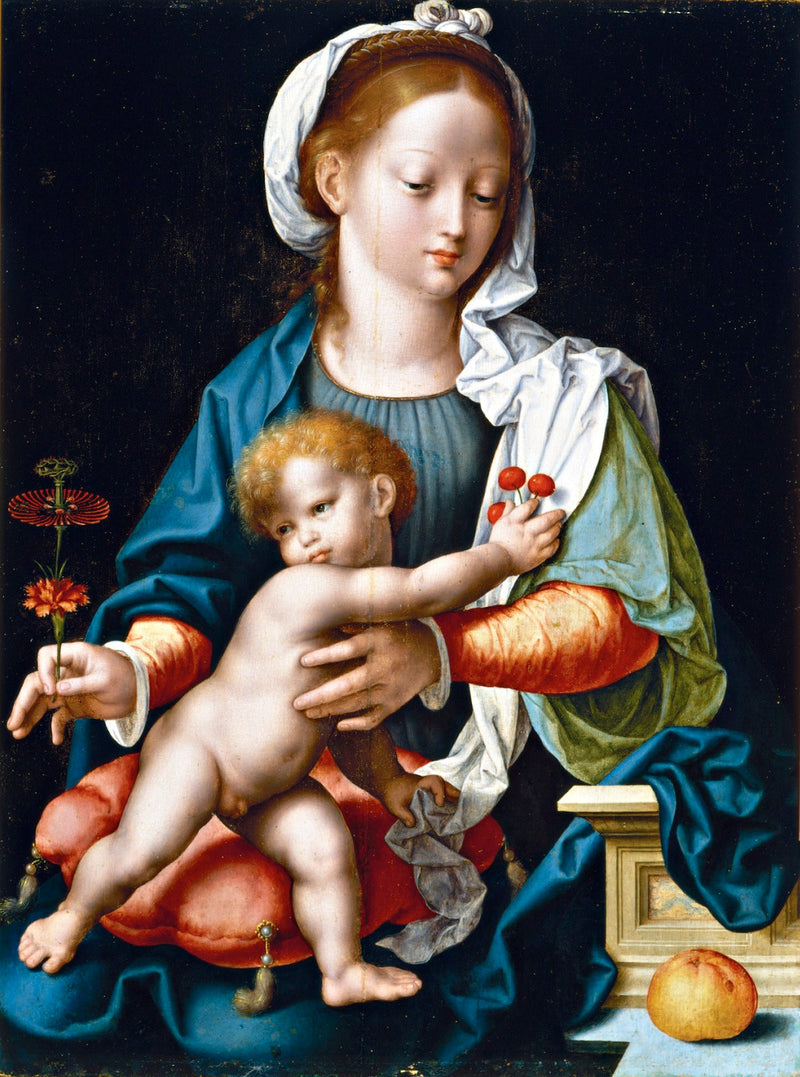 Virgen con el Niño - Joos van Cleve