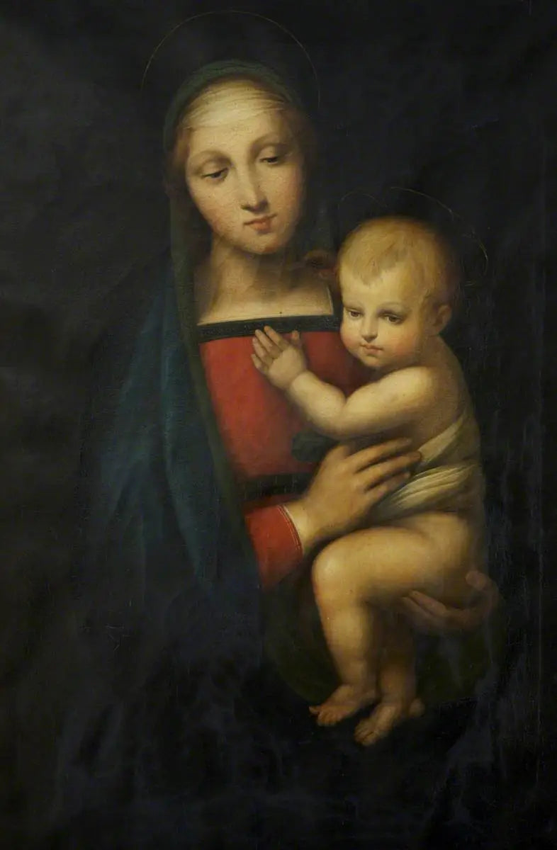 Virgen con el Niño, Madonna del Granduca - Rafael Sanzio