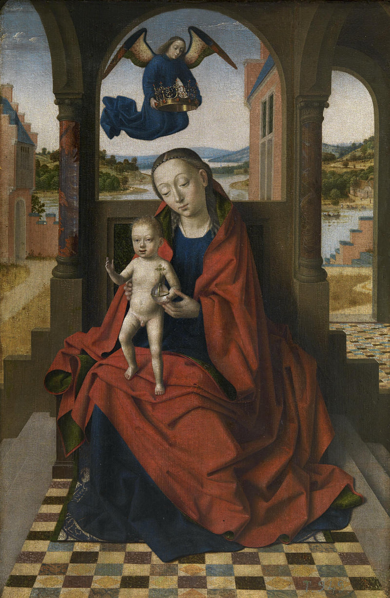 Virgen con el Niño - Petrus Christus