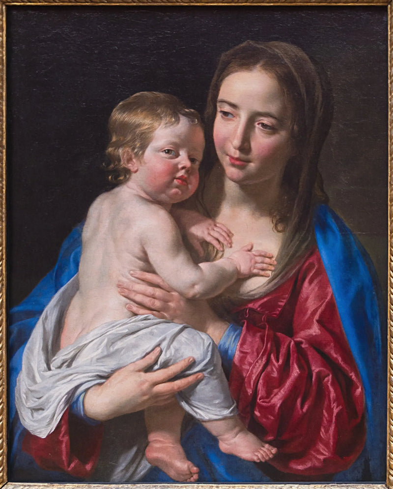 Virgen con el Niño - Philippe de Champaigne